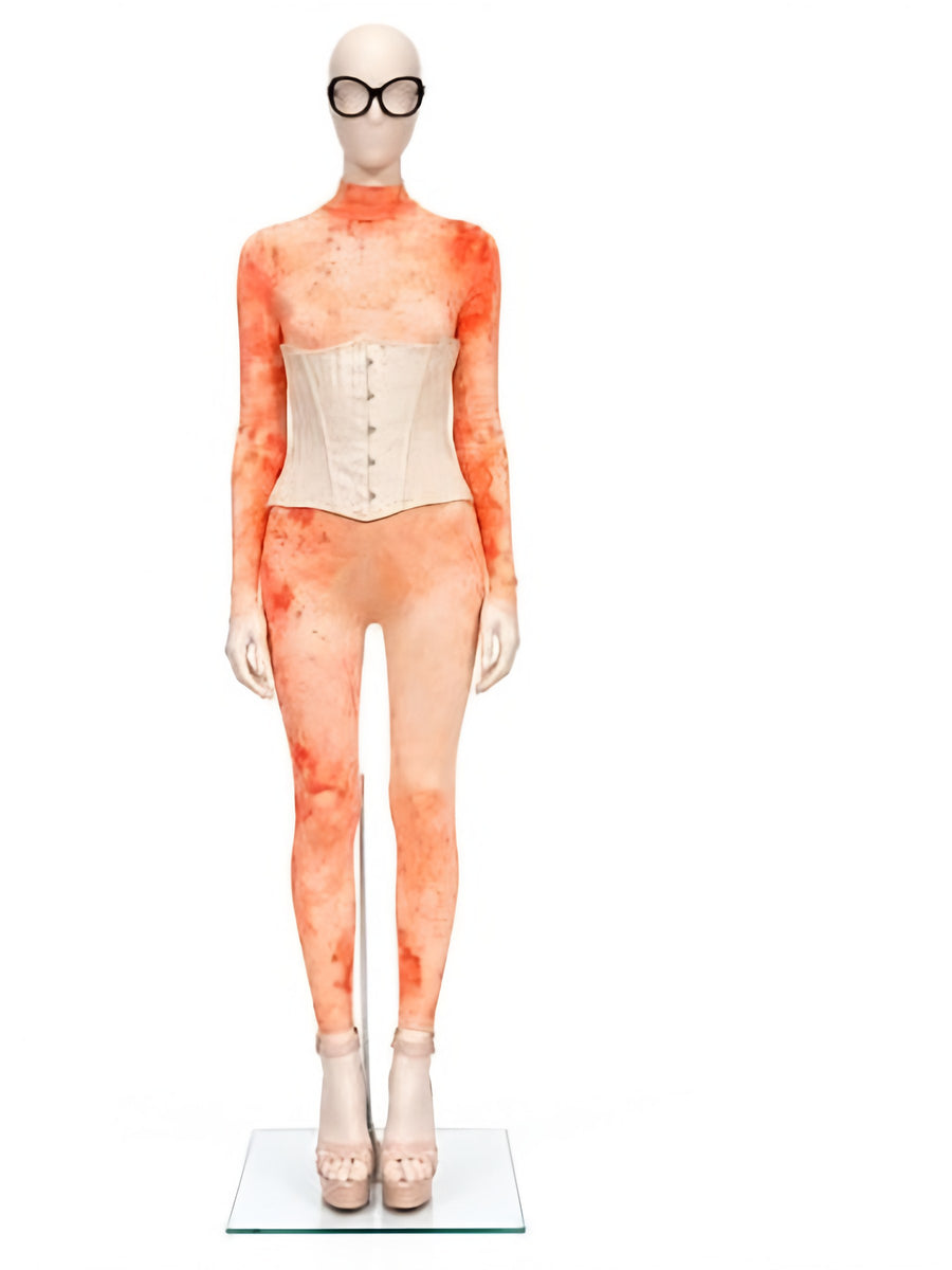 Passage 13 – Ensemble tie-dye orange & corset